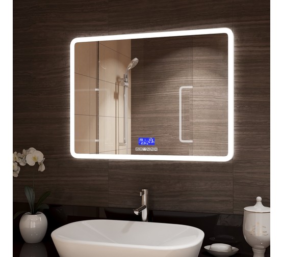 Зеркало Континент Demure LED 900х700 + МФП