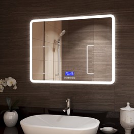 Зеркало Континент Demure LED 900х700 + МФП