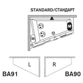 Акриловая ванна Riho Doppio 180x130 L