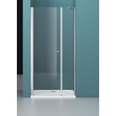 Душевая дверь BelBagno ETNA-B-11-30+80-C-Cr 110 см хром, прозр.стекло 