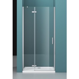 Душевая дверь BelBagno KRAFT-B-12-60/20-C-Cr-L 80 см хром, прозр.стекло 