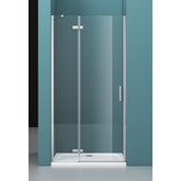 Душевая дверь BelBagno KRAFT-B-12-60/20-C-Cr-L 80 см хром, прозр.стекло 