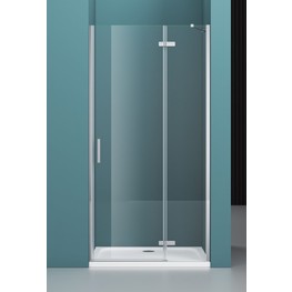 Душевая дверь BelBagno KRAFT-B-12-60/20-C-Cr-R 80 см хром, прозр.стекло 