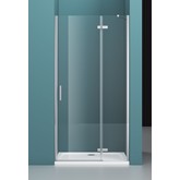 Душевая дверь BelBagno KRAFT-B-12-60/20-C-Cr-R 80 см хром, прозр.стекло 