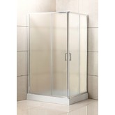 Душевой угол BelBagno Uno-195-AH-2-120/90-P-Cr 1200x900 текстур.стекло 