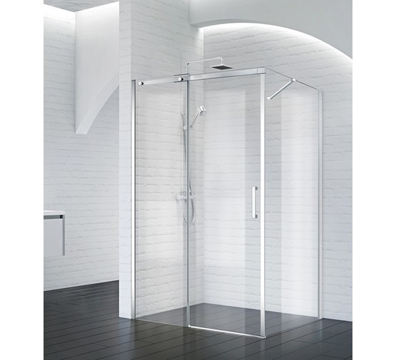 Душевой угол BelBagno Acqua-A-1-110/80-C 1100x800 прозр.стекло 