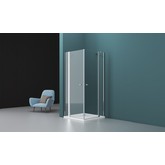 Душевой угол BelBagno ETNA-A-22-120-C-Cr 1200x1200 хром, прозр.стекло 