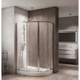 Душевой угол BelBagno DUE-RH-2-100/80-C-Cr 1000x800 хром, прозр.стекло 