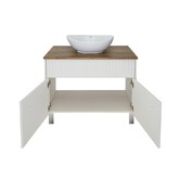 Комплект мебели ASB-Woodline Риола 100 белый