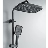 Душевая система Rose R1836H черный матовый
