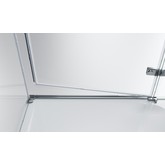 Душевой угол BelBagno KRAFT-A-12-80-C-Cr-L 800x800 хром, прозр.стекло 