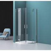 Душевой угол BelBagno KRAFT-R-2-90-C-Cr 900x900 хром, прозр.стекло 