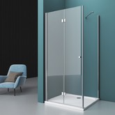 Душевой угол BelBagno ALBANO-AS-1-80-C-Cr 800x800 хром, прозр.стекло 