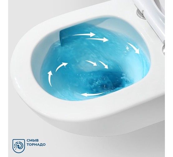 Унитаз подвесной BelBagno Senso-Tor торнадо микролифт