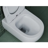 Унитаз подвесной Ceramicanova Long CN3015 безободковый микролифт