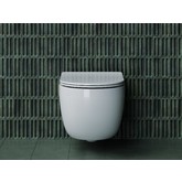 Унитаз подвесной Ceramicanova Long CN3015 безободковый микролифт