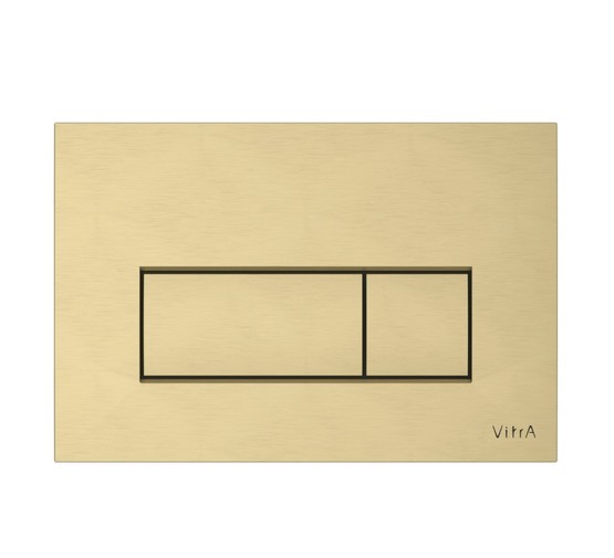 Клавиша смыва Vitra Root Square 740-2325 золото матовое