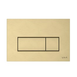 Клавиша смыва Vitra Root Square 740-2325 золото матовое