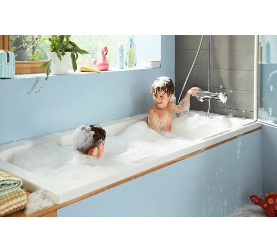 Душевая система HANSGROHE Croma E Showerpipe 280 1jet 27687000 со смесителем термостат
