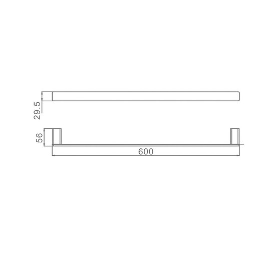 Полотенцедержатель Raglo R301.01 хром