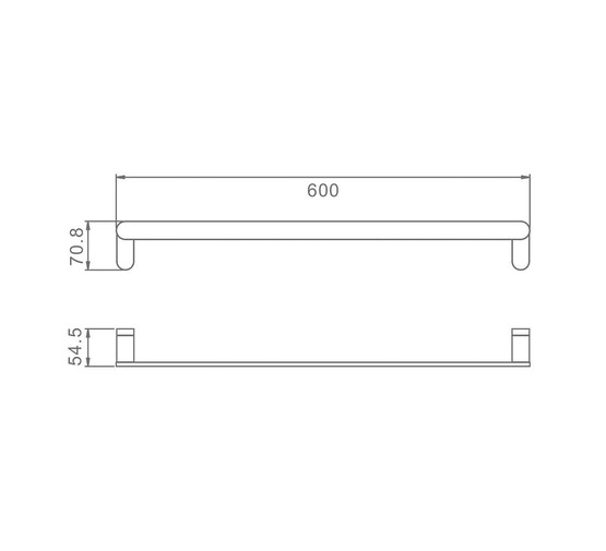 Полотенцедержатель Raglo R300.01 хром