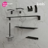 Крючок Iddis Slide черный матовый