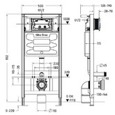 Инсталляция для унитаза Allen Brau Pneumatic 9.11100.20