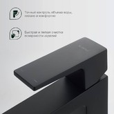 Смеситель для раковины Splenka S01.15.06 черный матовый