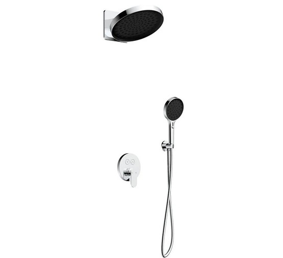 Душевая система Aquame AQM8402CR встраиваемая хром