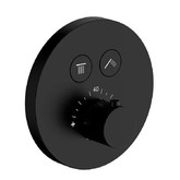 Душевая система Aquame AQM8403MB встраиваемая термостат черный матовый