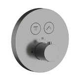 Душевая система Aquame AQM8403GM встраиваемая термостат оружейная сталь