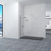 Душевая перегородка RGW WA-010 1400x1950 хром, прозр.стекло