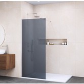 Душевая перегородка RGW WA-010 700x1950 хром, тонированное стекло