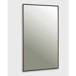 Зеркало Aquame AQM9102B 60 см черный