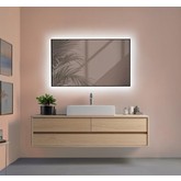 Зеркало Aquame AQM9102B 60 см черный