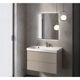 Тумба подвесная Aquame S1 80 бежевый