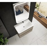 Тумба подвесная Aquame S4 80 см бежевый