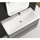 Раковина Aquame Solo 100 см белый