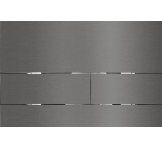 Клавиша смыва Aquame AQM4117GM оружейная сталь