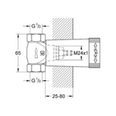 Вентиль для душа Grohe 29800000 внутренняя часть