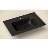 Раковина накладная Ceramicanova Element CN7007MB 70 см черный матовый