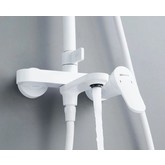 Душевая система Shevanik S4336C белый матовый