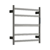 Полотенцесушитель электрический Raglo 500*550  круг графит
