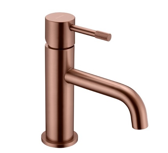 Смеситель для раковины Boheme Uno 461-BRB бронза брашированная