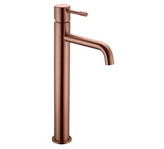 Смеситель для раковины Boheme Uno 462-BRB бронза брашированная