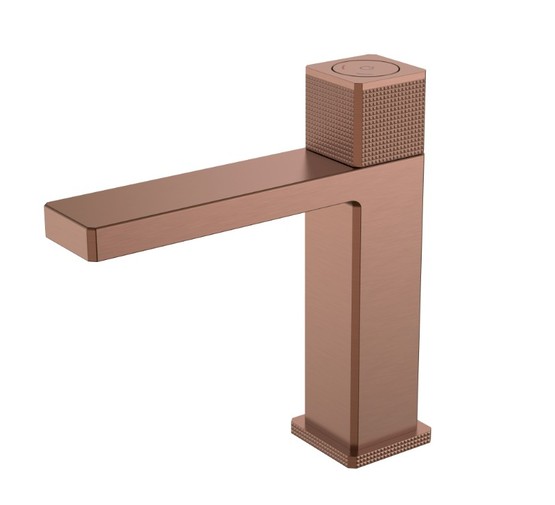 Смеситель для раковины Boheme Quaq бронза брашированная