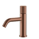 Смеситель для раковины Boheme Stick Spirale медь брашированная