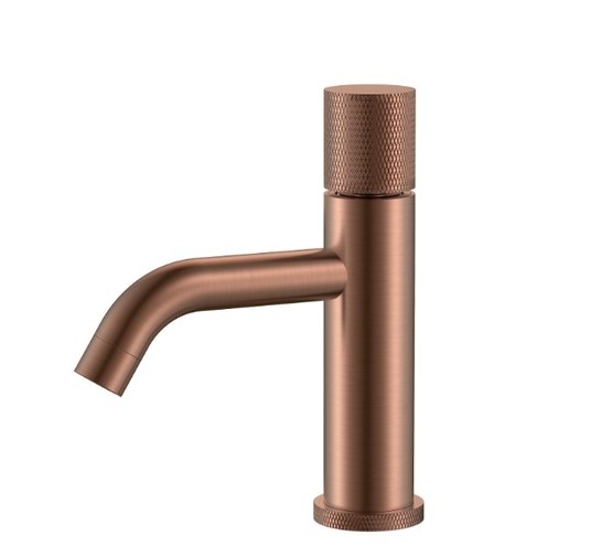 Смеситель для раковины Boheme Stick Touch медь брашированная