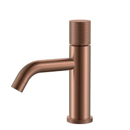 Смеситель для раковины Boheme Stick Touch медь брашированная