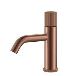 Смеситель для раковины Boheme Stick Linea медь брашированная